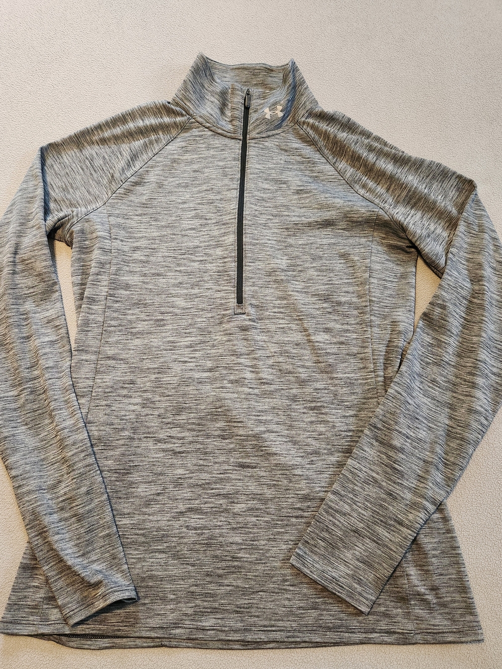 Under Armour Grey Quarter-Zip Performance Pullover